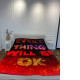Мотиваційний 3D-плед "Every Thing Will BE OK №2" 12827, 160х200 см
