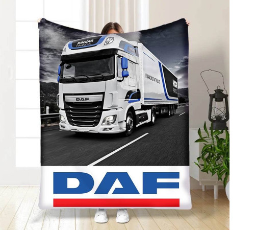 Плюшевий 3D-плед DAF 16457, 160х200 см