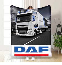 Плюшевий 3D-плед DAF 16458, 135х160 см