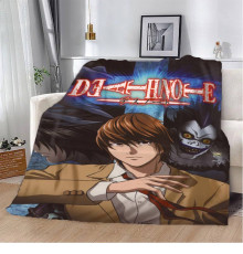 Плюшевий 3D-плед Death Note Зошит смерті 12304, 135х160 см