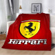 Плюшевий 3D-плед Ferrari 12646, 160х200 см