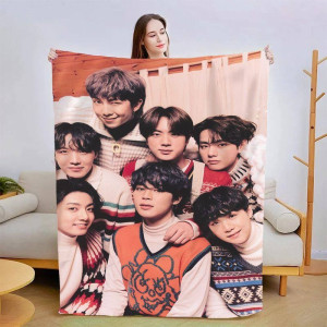 Новорічний 3D-плед Зимовий BTS №2 15382, 135х160 см
