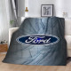Плюшевий 3D-плед Ford 12601, 160х200 см