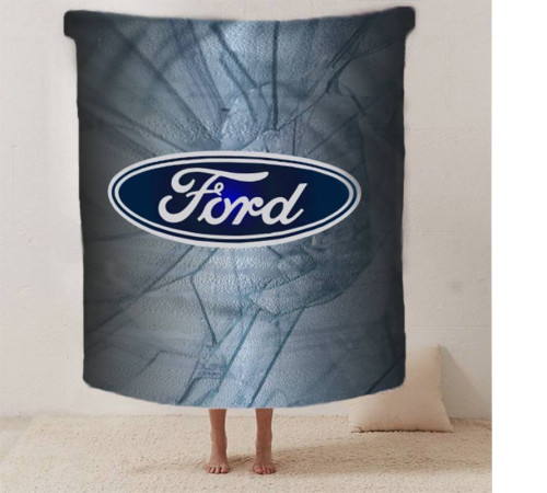 Плюшевий 3D-плед Ford 12602, 135х160 см