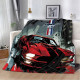 Плюшевий 3D-плед Ford Mustang 12429, 160х200 см