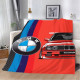 Плюшевий 3D-плед BMW Машина мрії 12436, 135х160 см