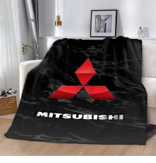 Плюшевий 3D-плед Mitsubishi 12608, 135х160 см