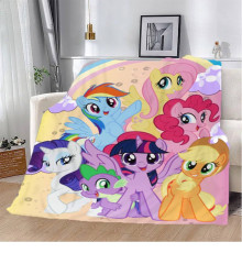 Плюшевий 3D-плед My Littlе Pony 13280, 160х200 см