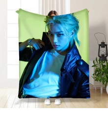 Плюшевий 3D-плед Stray Kids Felix №2 15784, 135х160 см