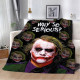 Плюшевий 3D-плед Джокер Why so serious? 11607, 135х160 см