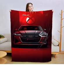 Плюшевий 3D-плед Елітна Audi 13428, 160х200 см